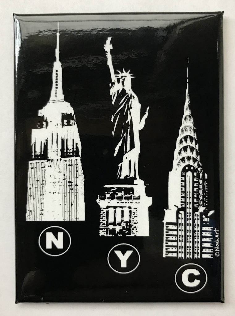 New York Landmark Magnet