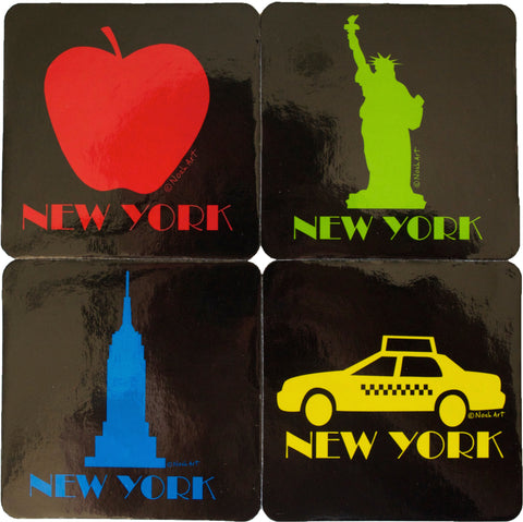 New York Coaster Set of 4