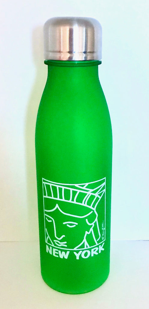New York Water Bottle BPA Free 24 Oz Statue Of Liberty