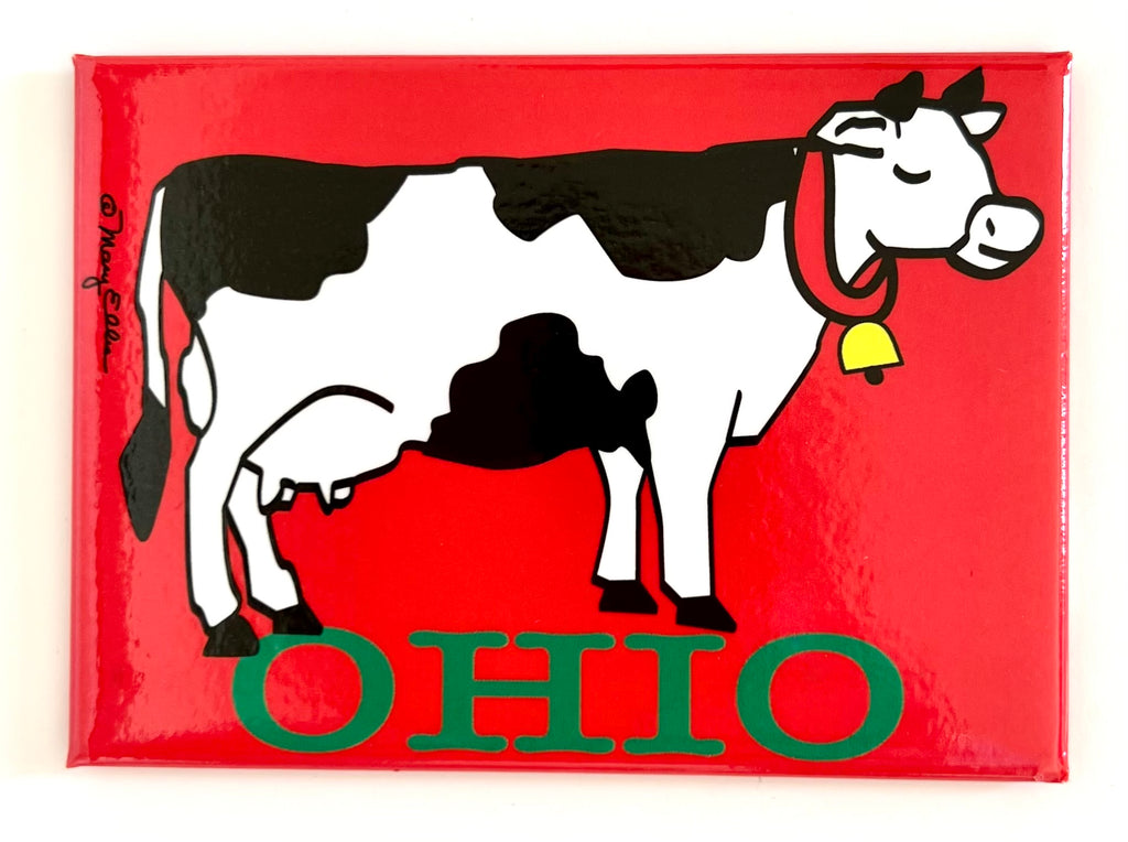 Ohio Cow Magnet