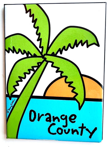 Orange County California Magnet Palm Sunset