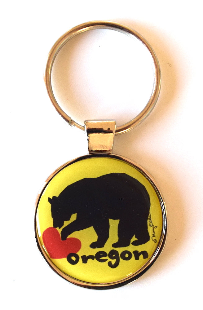 Oregon Keychain Bear