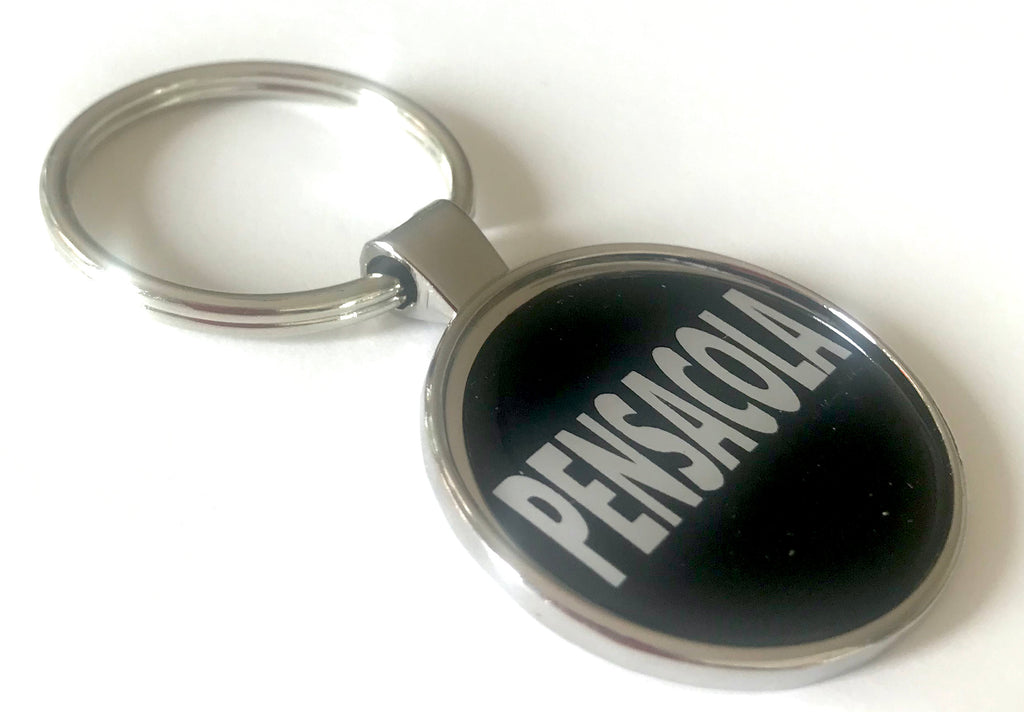 Pensacola Florida Keychain Graphic