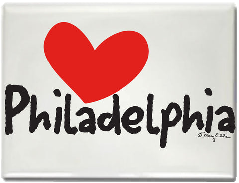 Philadelphia Magnet Heart