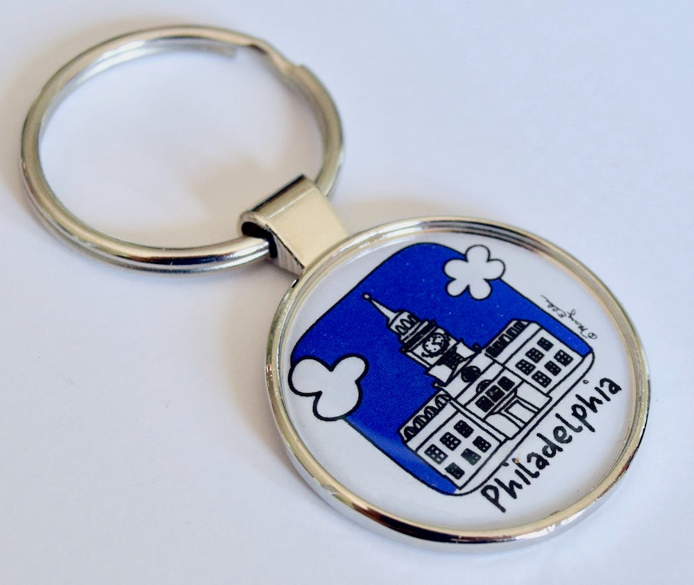 Philadelphia Keychain Independence Hall