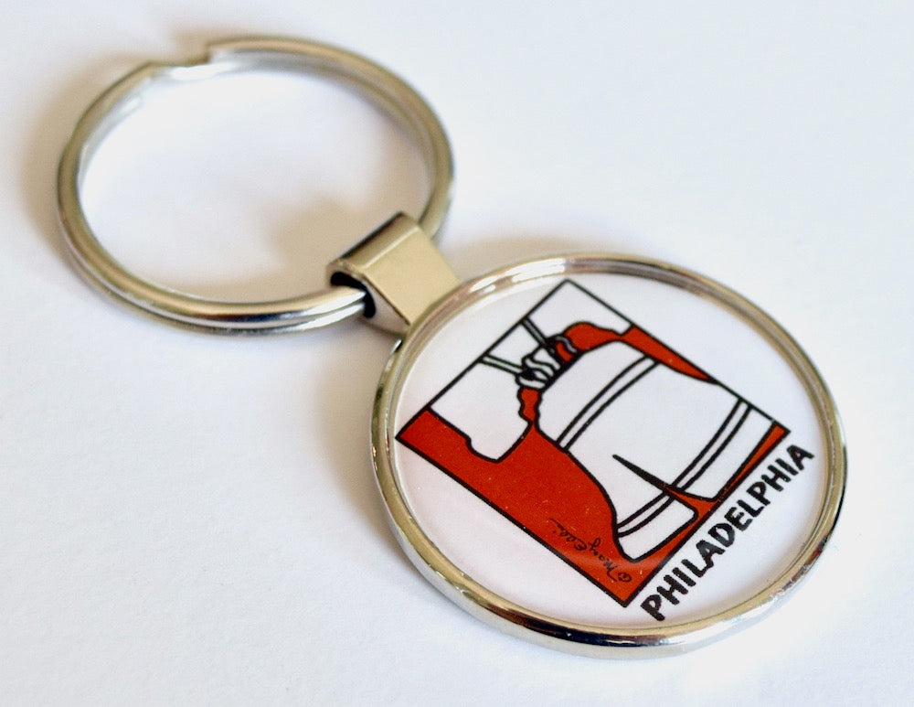 Philadelphia Keychain Liberty Bell