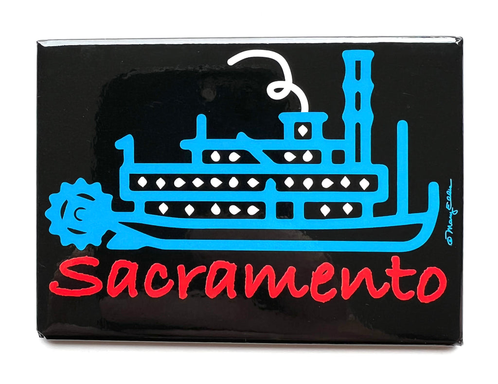Sacramento California Magnet River Boat