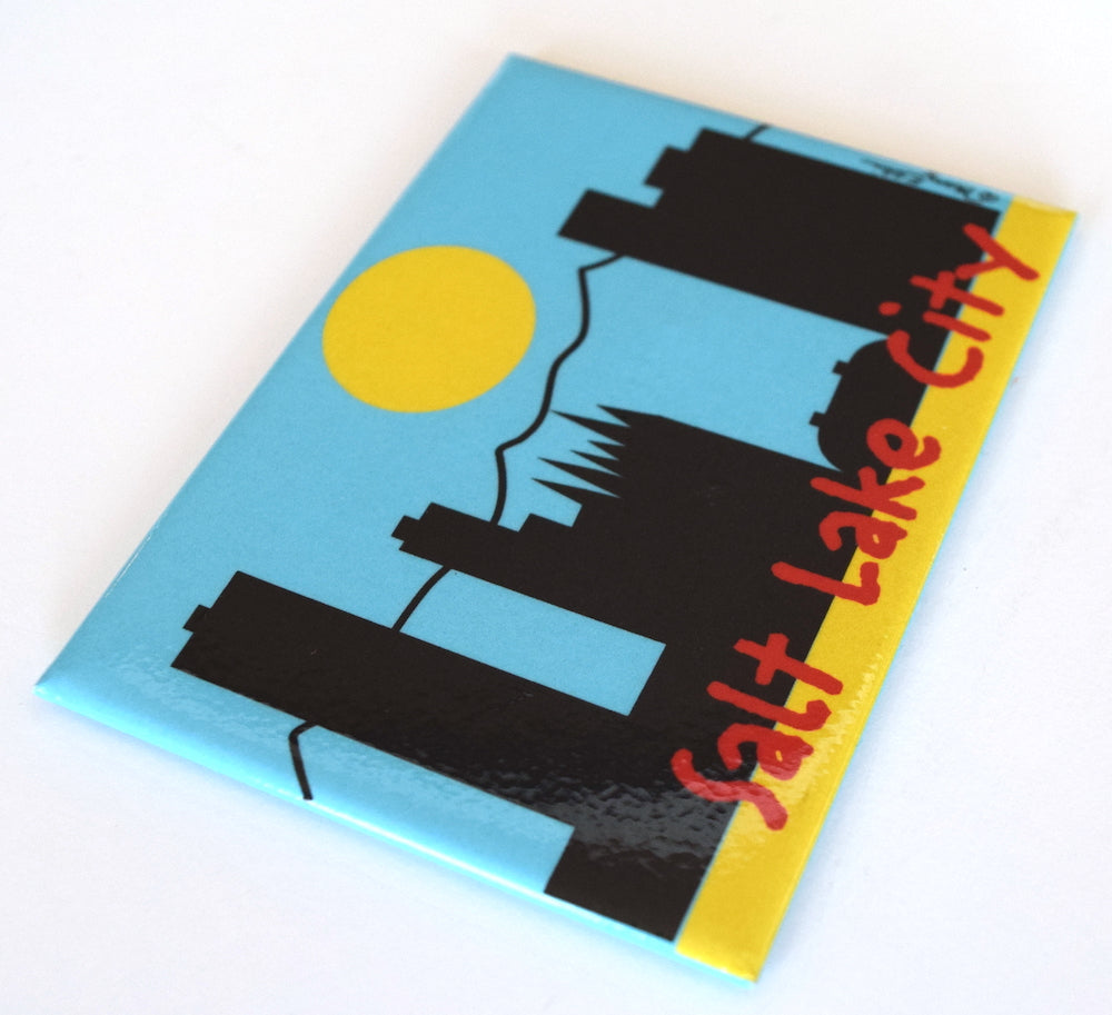 Salt Lake City Magnet Skyline Daytime