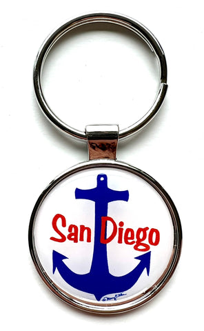 San Diego Keychain Anchor