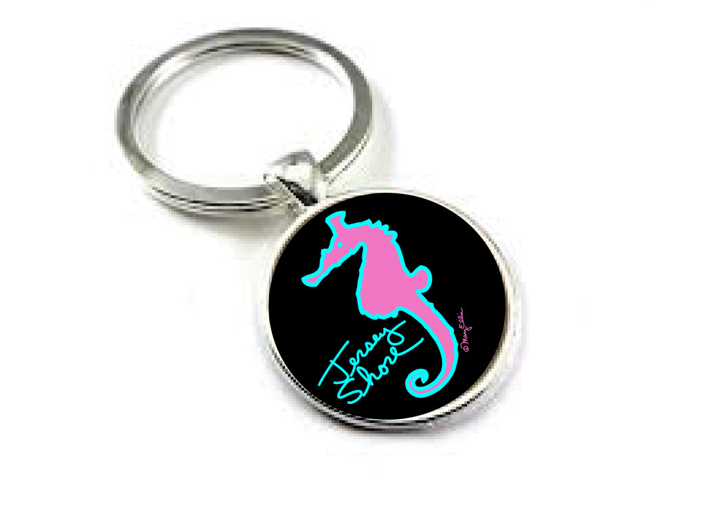 Jersey Shore Keychain Seahorse