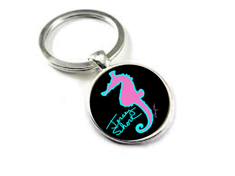 Jersey Shore Keychain Seahorse
