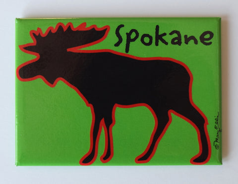 Spokane Washington Magnet Moose