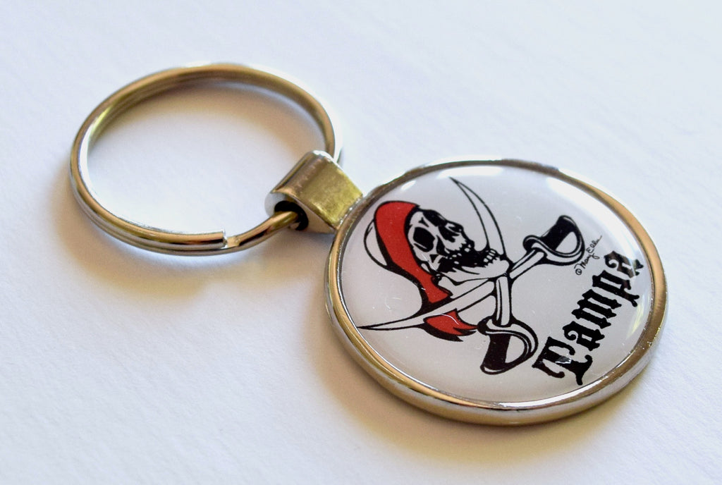 Tampa Florida Keychain Pirate
