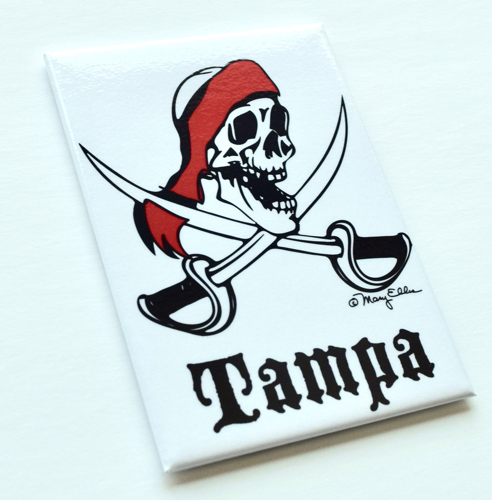 Tampa Florida Magnet Pirate