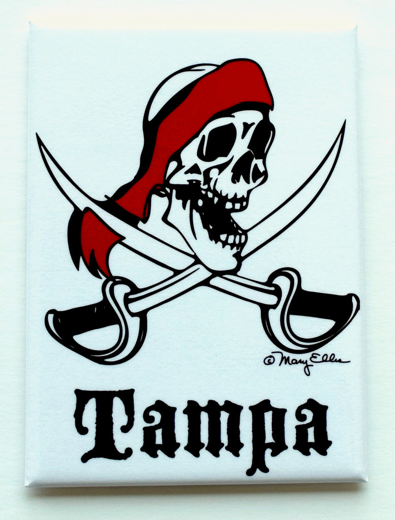 Tampa Florida Magnet Pirate
