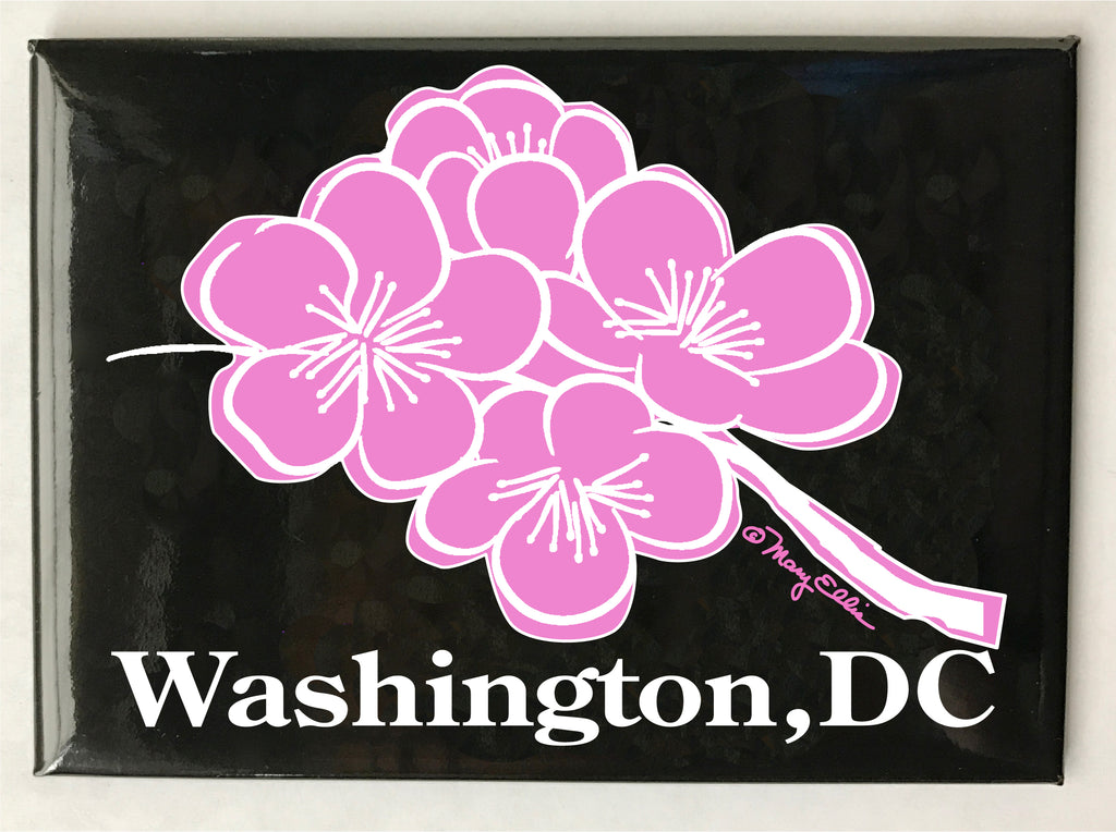 Washington DC Magnet Cherry Blossoms