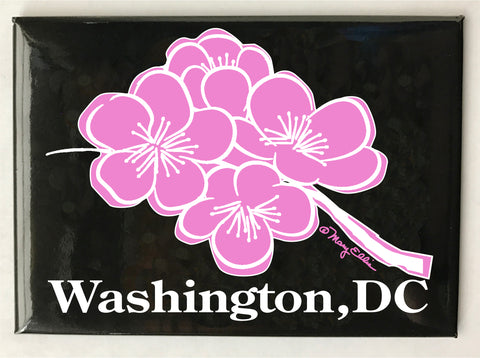 Washington DC Magnet Cherry Blossoms