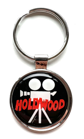 Los Angeles Keychain Hollywood Camera