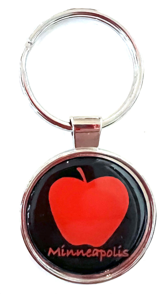 Minneapolis Keychain Apple Midnight