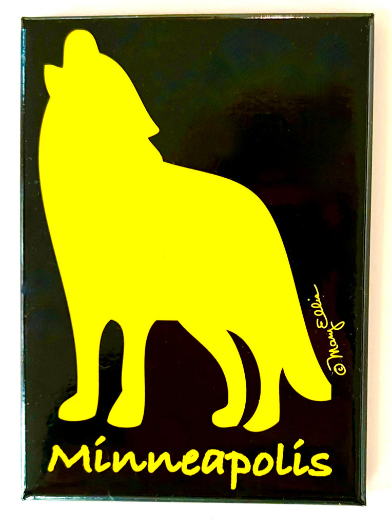 Minneapolis Magnet Wolf Midnight