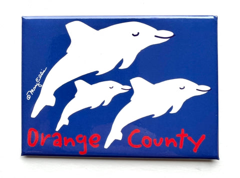 Orange County California Magnet Dolphins