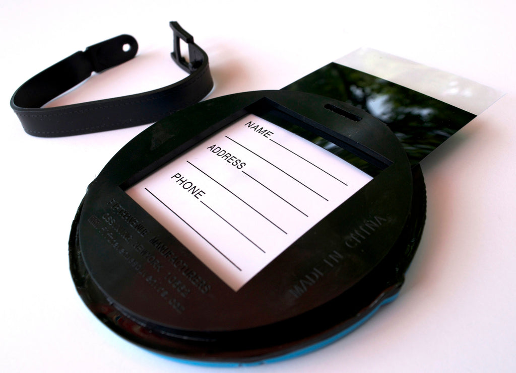 Empire State Building Heart Luggage Tag