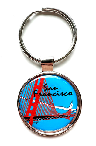 San Francisco Golden Gate Bridge Keychain